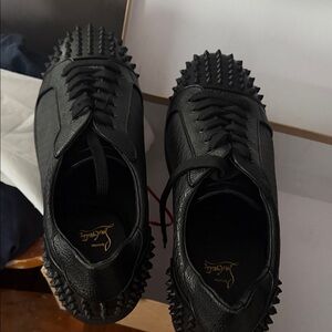 Christian Louboutin Tan Box with White Script